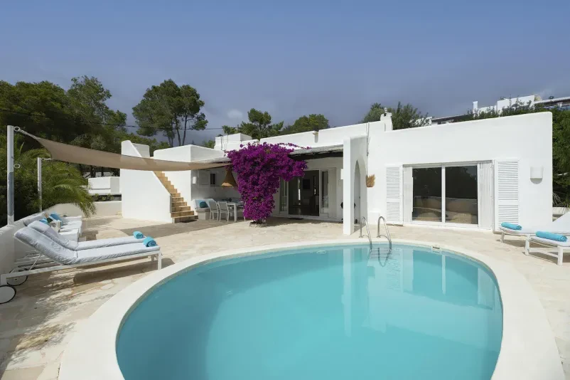 The best luxury ocean view villa for rent in Ibiza, Spain