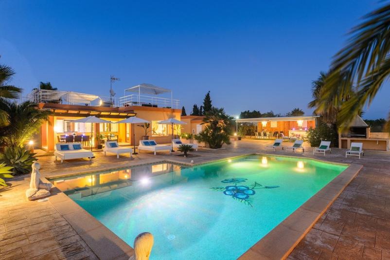 Rent the best luxury ocean-view villa in Ibiza, Spain