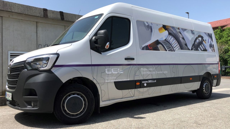 Reklamne nalepke po naročilu Slovenija