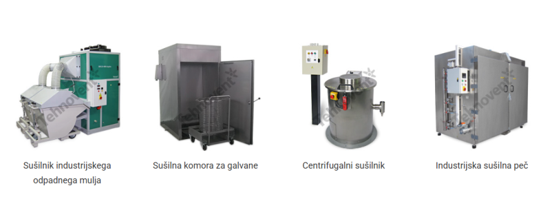 Prodaja sušilnih komor za galvane Slovenija