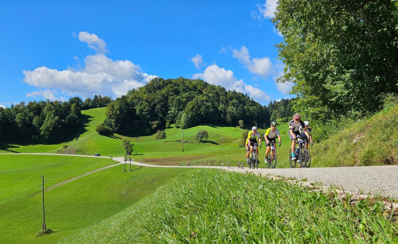 Kolesarski treningi Horjul