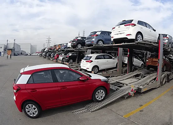 Logistika za Hyundai avtomobile Evropa