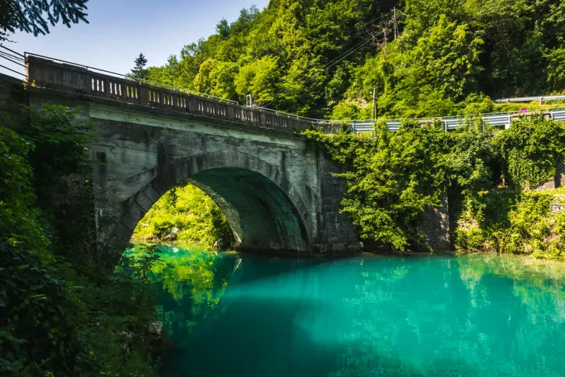 Ogled razstave o soški fronti Tolmin, Goriška