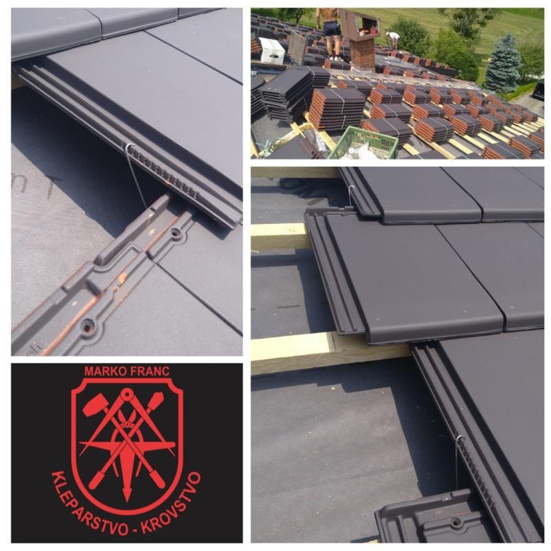 Polaganje strešne kritine Savinjska