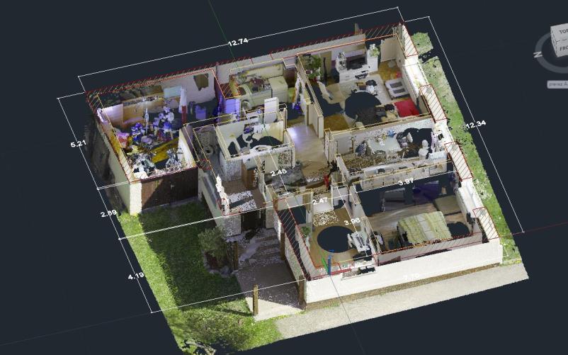 Lasersko 3D skeniranje objektov Savinjska, Slovenija