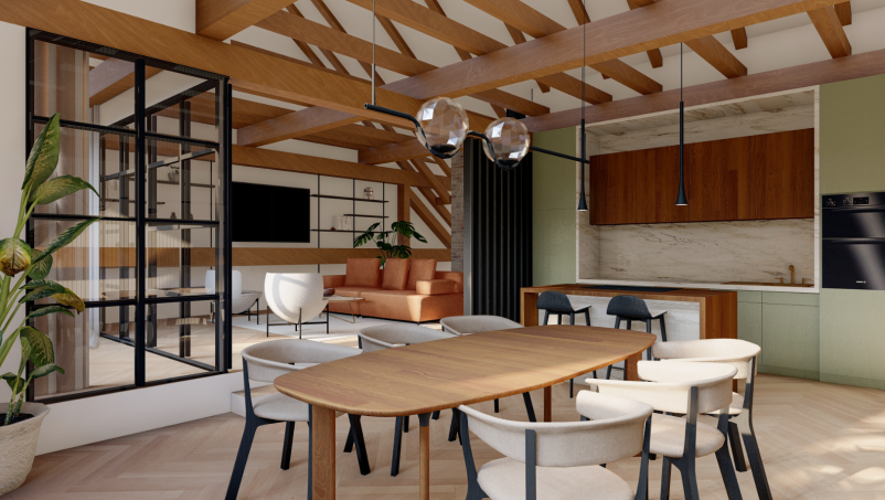 3D zasnova notranje opreme Savinjska