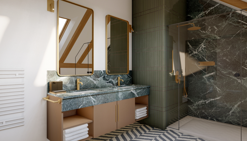 3D zasnova notranje opreme Štajerska