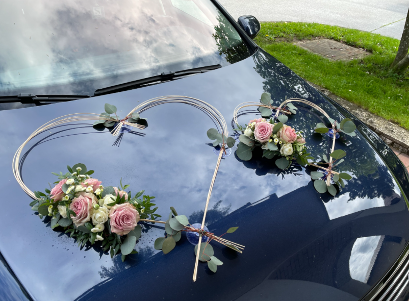 Poročna dekoracija s cvetjem Železniki