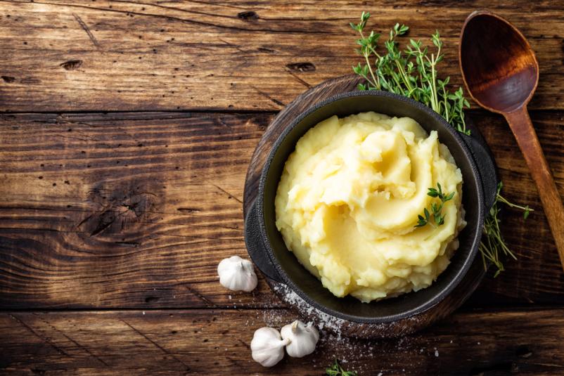 Dehidriran krompir za pripravo jedi Slovenija