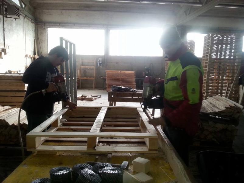 Proizvodnja lesenih palet Cerkno