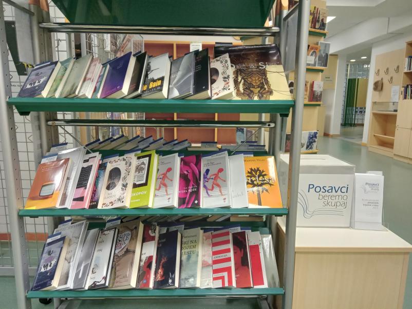 Kotiček za knjižne molje v Sevnici