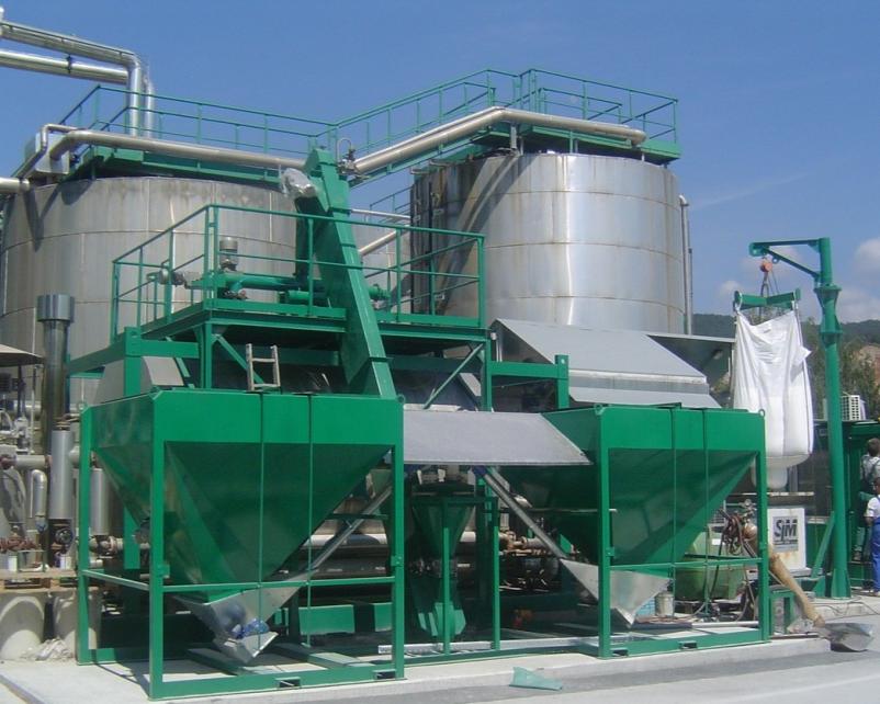 Sistemi za skladiščenje in ogrevanje bitumna