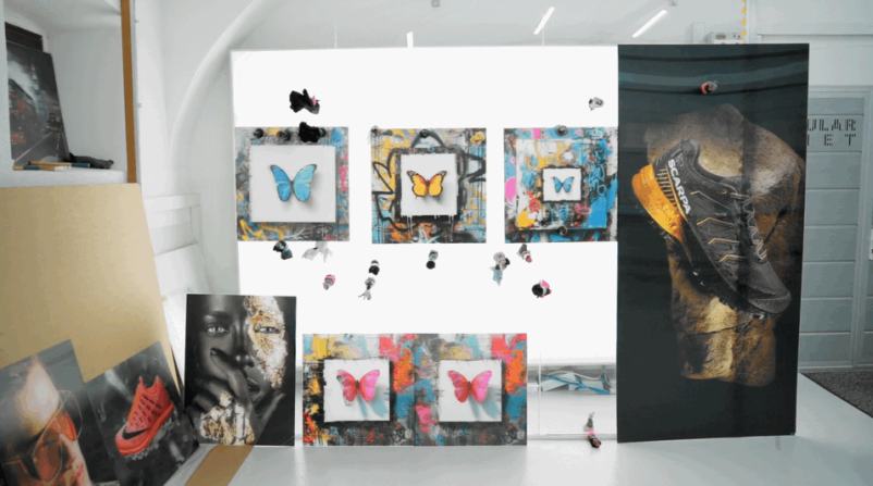 Tisk promocijskega materiala in posterjev z lentikularnimi lečami