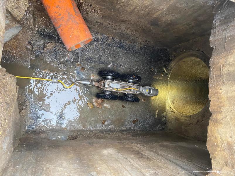 Izvajanje pregledov kanalizacijskega sistema s kamero Slovenija