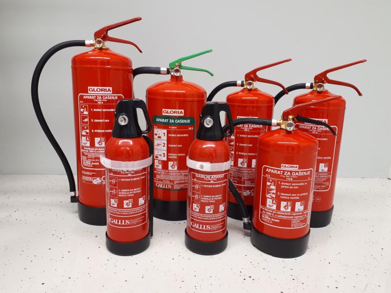 Prodaja in servis gasilnih aparatov osrednjeslovenska