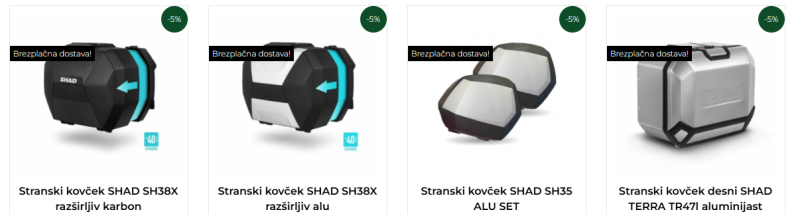 Shad kovčki Slovenija