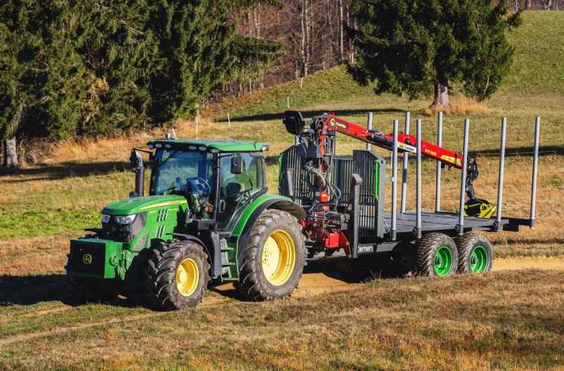 Kvalitetne gozdarske prikolice Gorenjska