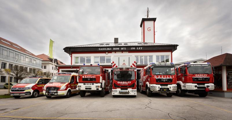 Pregled in polnjenje gasilnikov Slovenj Gradec, Koroška