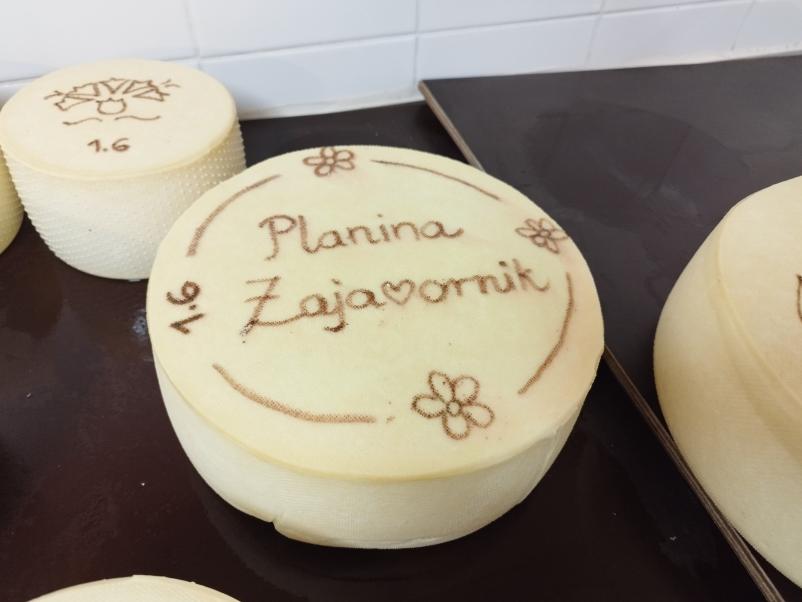 Sir iz Planine Zajavornik, Bohinj, Gorenjska