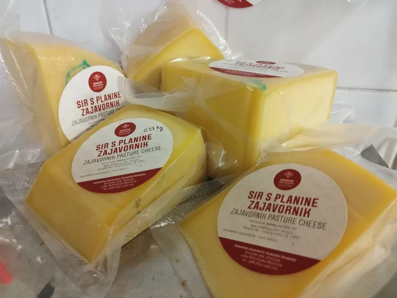Mlečni izdelki iz Planine Zajavornik, Gorenjska