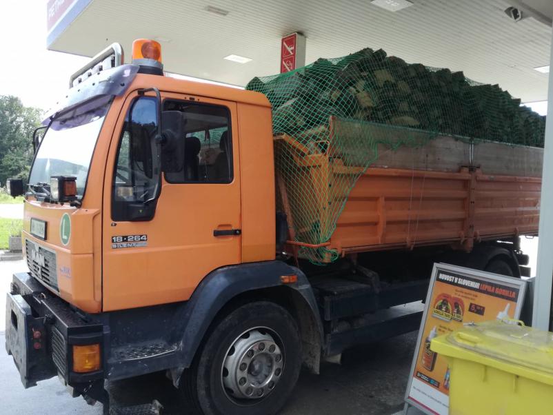 Ugodni kiper prevozi Dolenjska