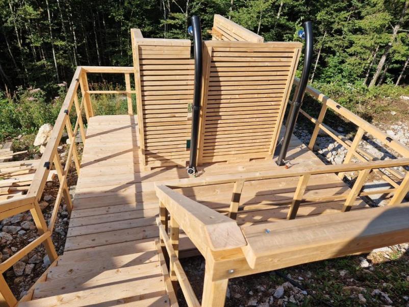 Camp in wooden houses Kranj