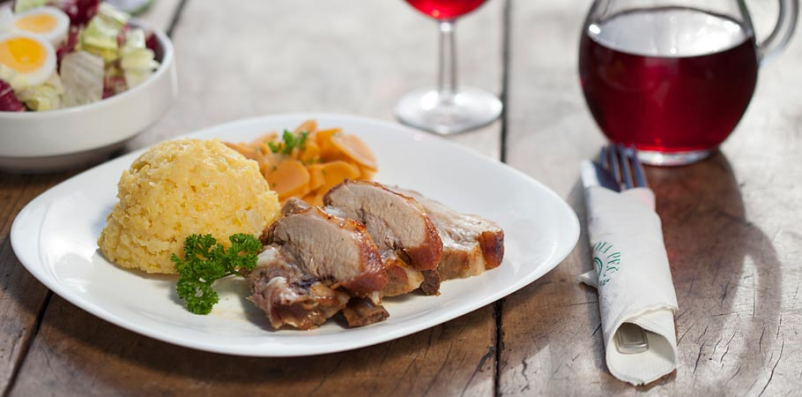 Okusne jedi v gostilni pri Krškem