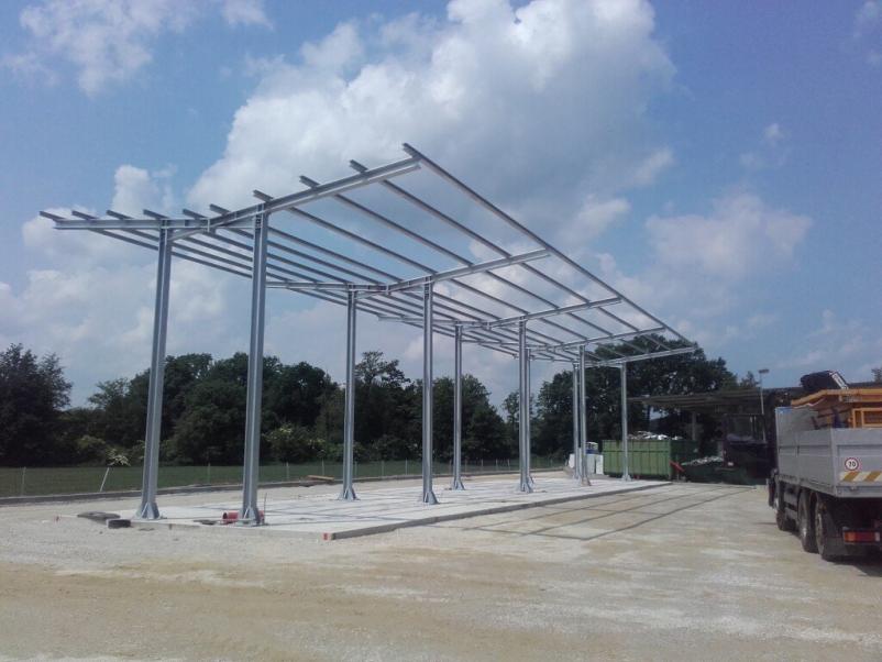 Izdelava kovinskega nadstreška Štajerska