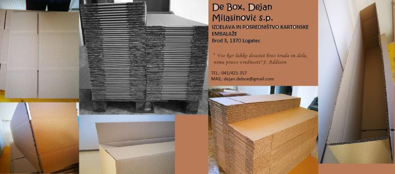    Stabilna kartonska zaščita za skladiščenje in prevažanje