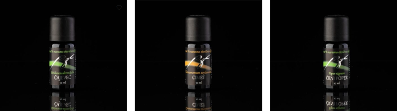 Prodaja širokega izbora eteričnih olj