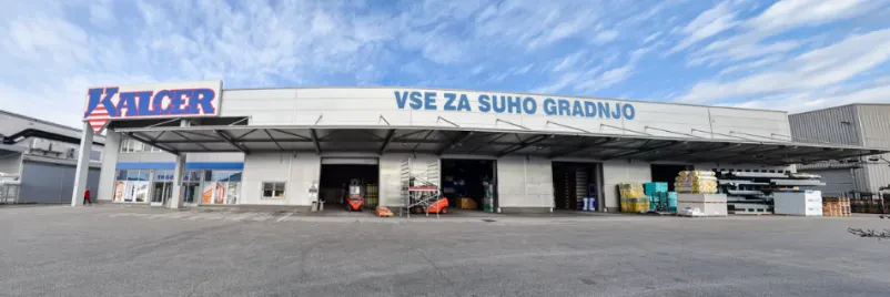 Trgovina z gradbenim materialom Ljubljana