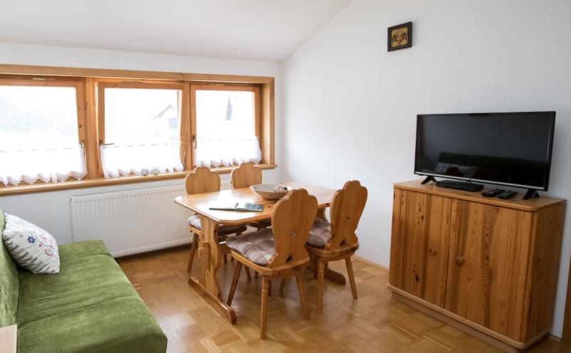 Rent a family apartment in Bohinj