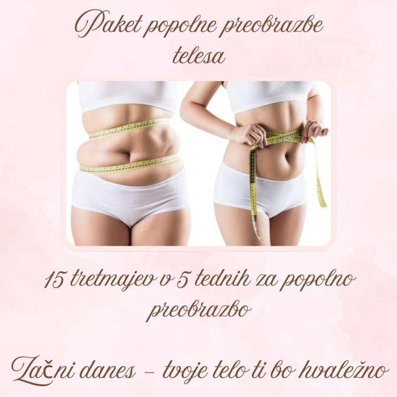 Anticelulitni tretmaji za hujšanje Nova Gorica