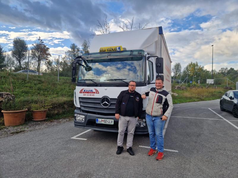 Koda EU 95 za poklicne voznike Dolenjska, Slovenija