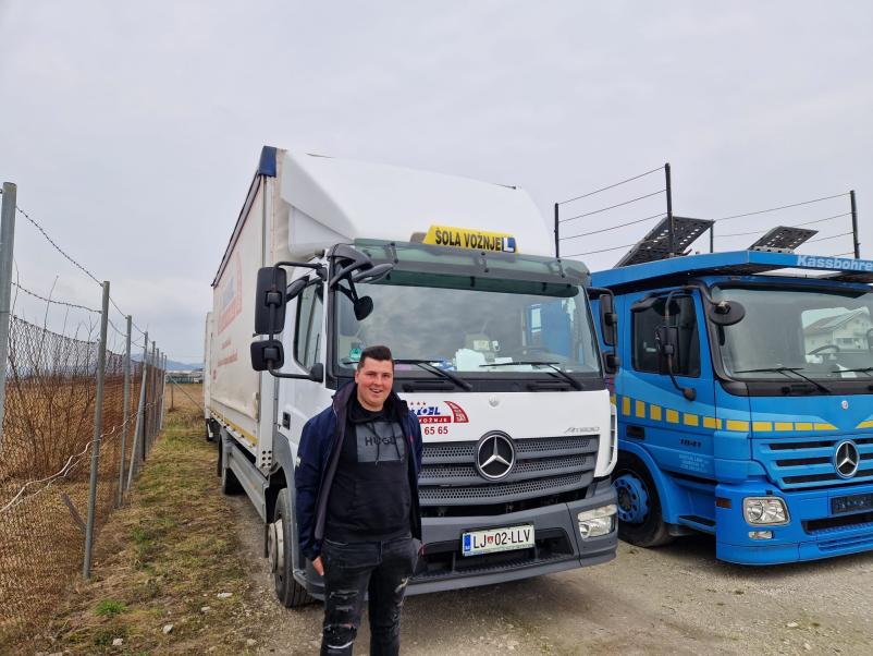 Temeljna poklicna kvalifikacija za voznike višjih kategorij Ljubljana, okolica