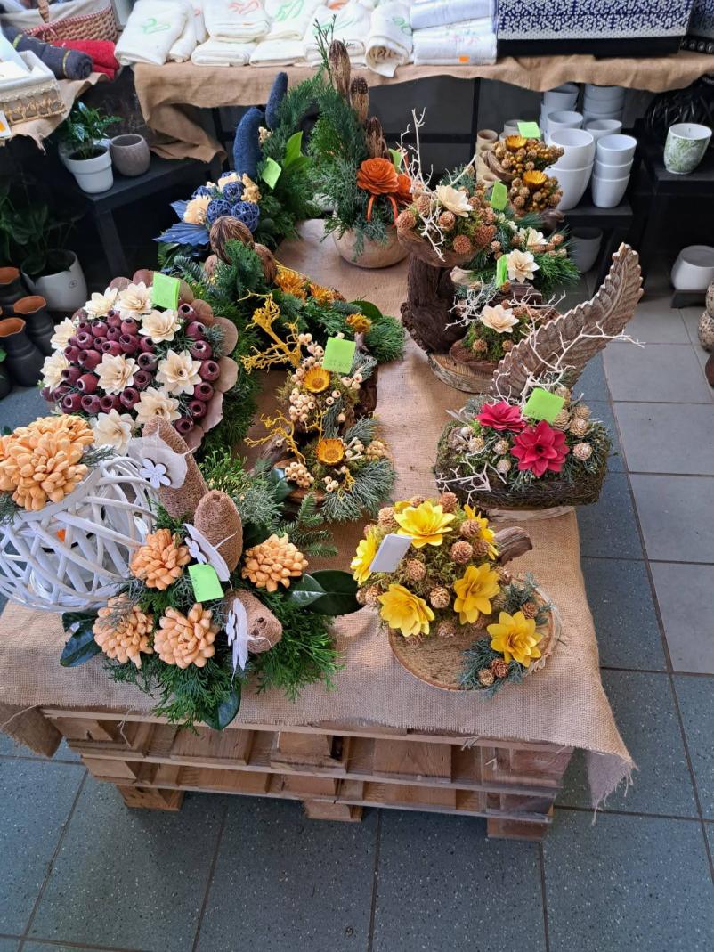 Ugodna cvetlična dekoracija Zagorje