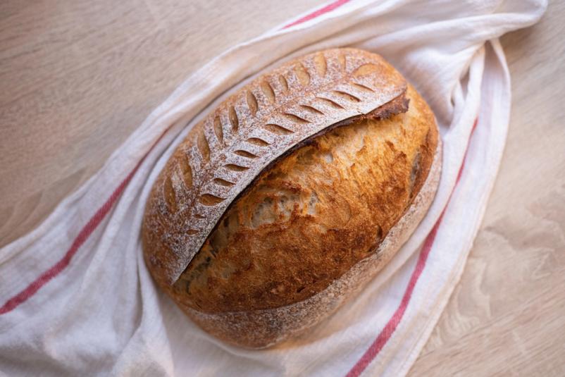 Kruh in pekovski izdelki v pekarni na Dolenjskem