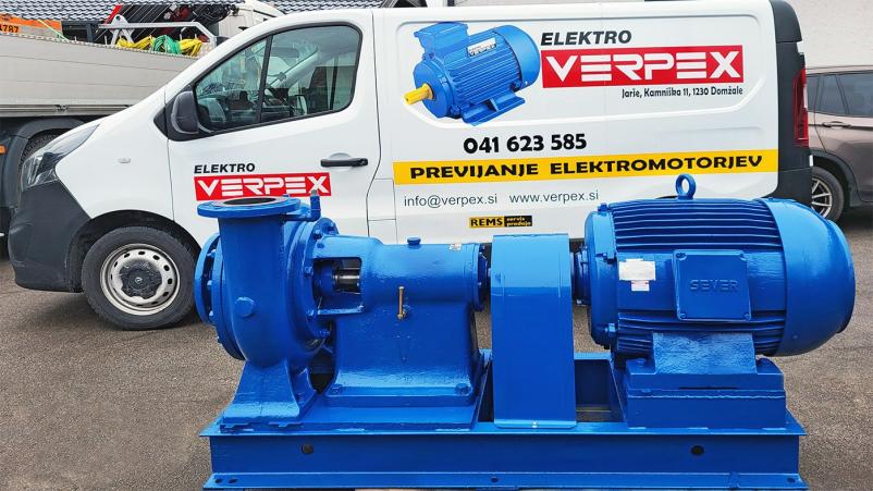 Popravilo in servis elektromotorjev Slovenija