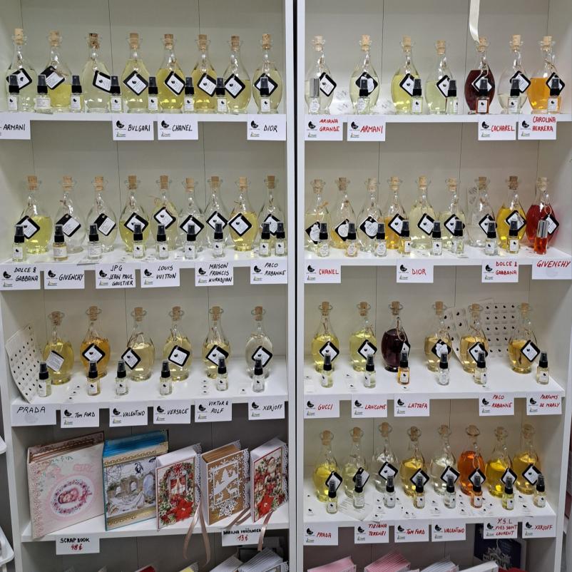 Točeni parfumi Obala, Primorska