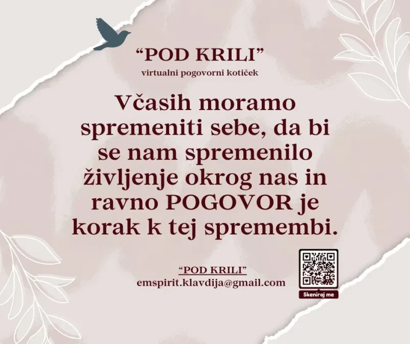 Vpis v program Pod krili Obala