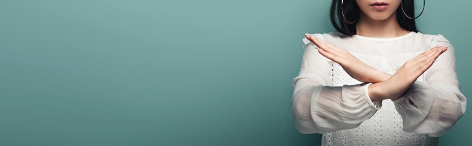 Recite NE brez krivde in se naučite postaviti meje po tej formuli