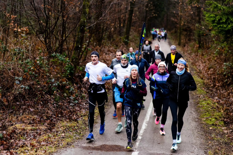 Trening teka za maraton Trebnje
