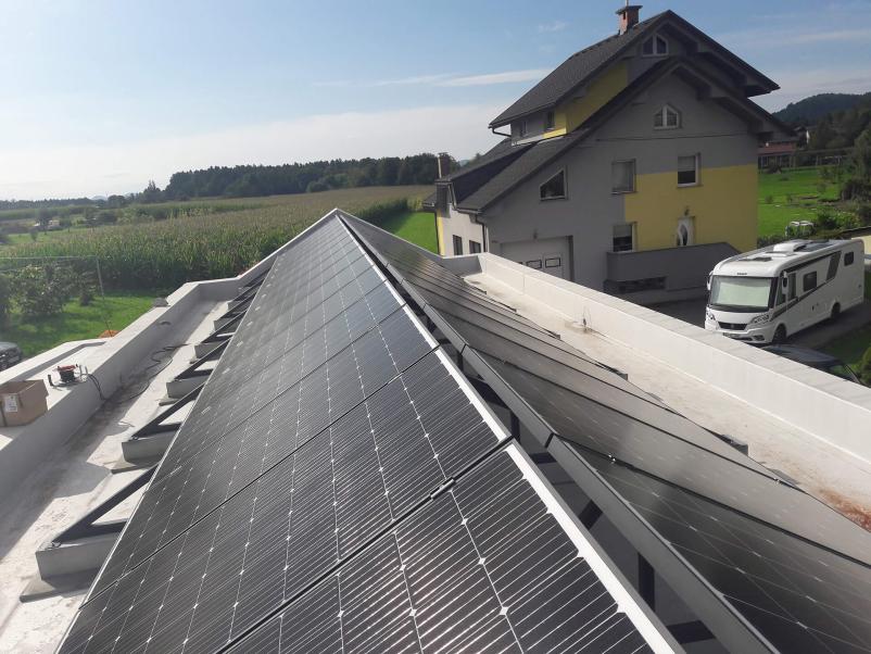 Čiščenje in vzdrževanje sončne elektrarne Gorenjska