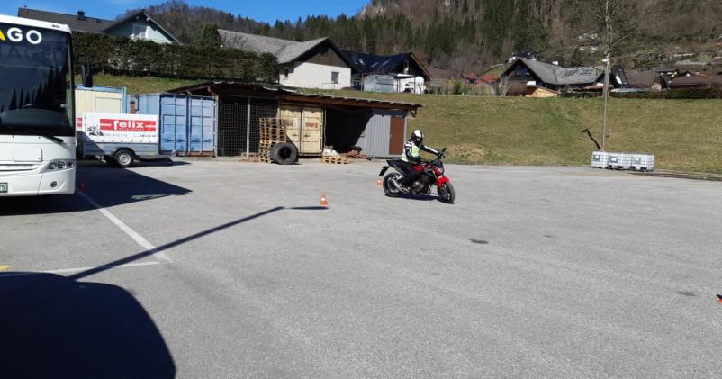 Vozniški izpit za motor Slovenj Gradec