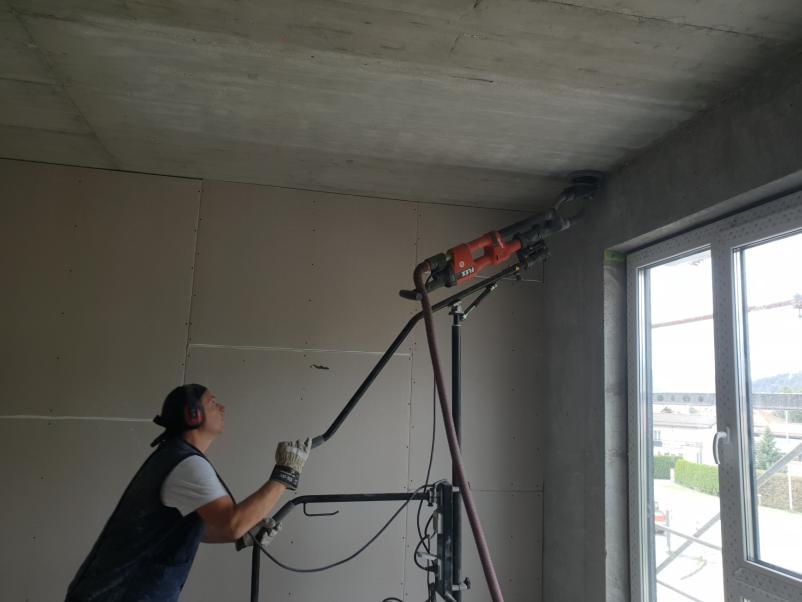 Brušenje betonskih sten in stropov Ljubljana, okolica