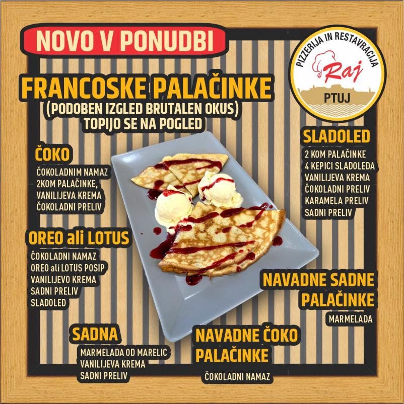 Pice iz krušne peči in jedi z žara Podravska