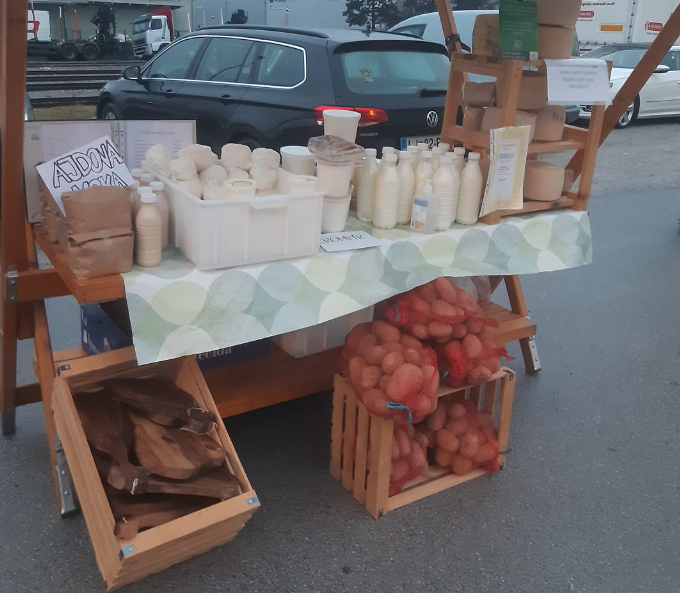 Prodaja mlečnih izdelkov Grosuplje