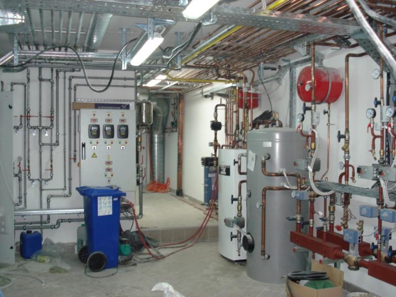 Izvedba ogrevanja, prezračevanja in vodovoda Ljubljana, Osrednja Slovenija