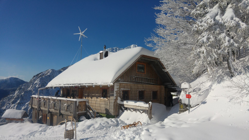 Planinska koča blizu Tržiča