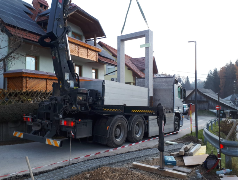 Izdelava ugodnih armirano betonskih tlakov Slovenija